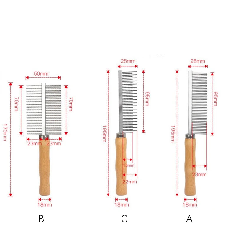 Dog Grooming Comb for Pet Hair Remover