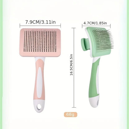 FurEase™ – Gentle Deshedding Brush for Dogs & Cats