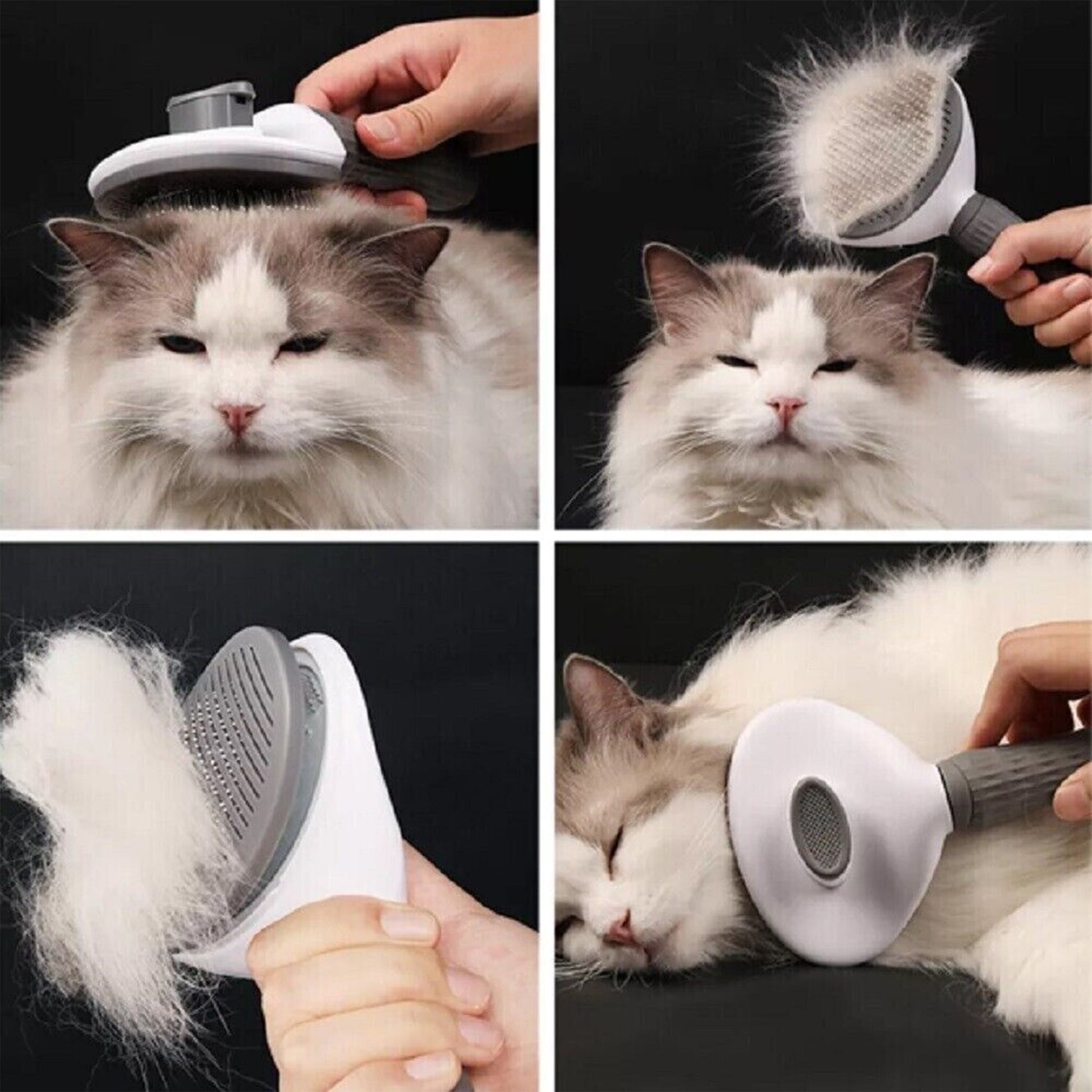 7 Pcs Cat Dog Brush Grooming Kits, Best Combo Brush for Dogs Cats