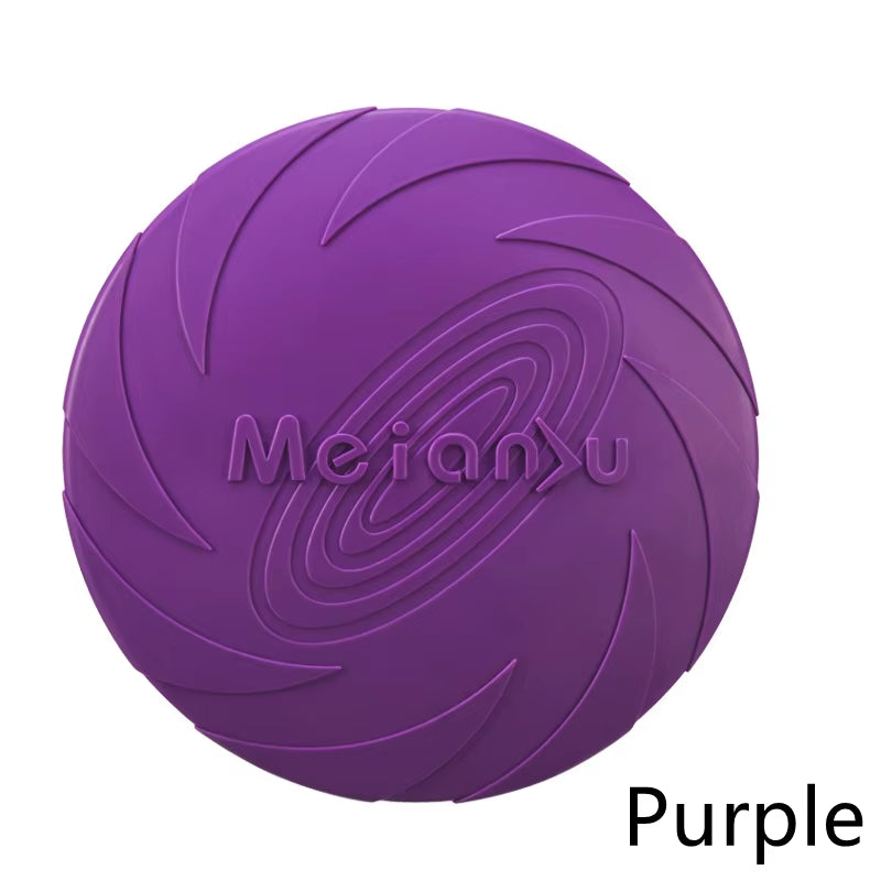 Silicone Flying Saucer Funny Dog Cat Toy Dog Game Flying Discs Resistant Chew Puppy Training Interactive Pet Supplies