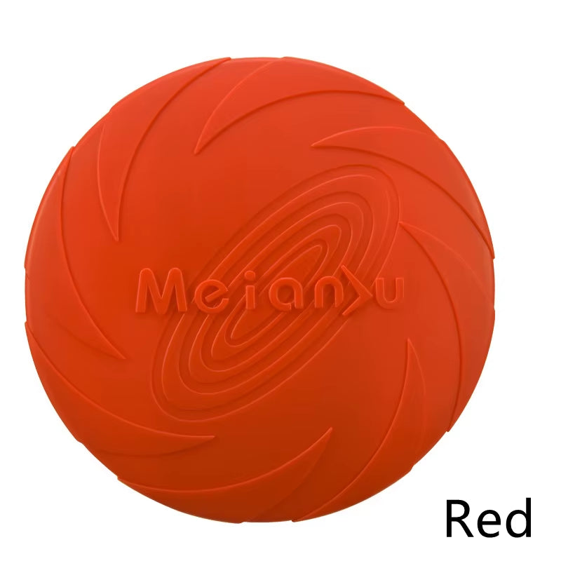 Silicone Flying Saucer Funny Dog Cat Toy Dog Game Flying Discs Resistant Chew Puppy Training Interactive Pet Supplies
